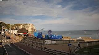 Webcam Etretat  La Mer à Boire [upl. by Asilram]