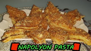 Napolyon Pasta Dondurma Tadında Napoleon Cake [upl. by Yot]