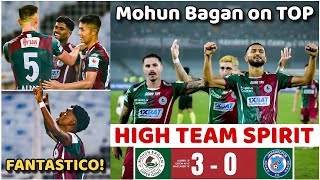 Mohun Bagan is on TOP 🟢🔴 5 Star Performance amp 3 Brilliant Goals vs Jamshedpur FC ✨ Match Review [upl. by Querida]