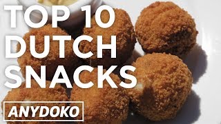 The Top 10 MustTry Dutch Snacks [upl. by Pinkerton297]