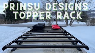 Toyota TacomaPRINSU Design studiosLeer topper rack [upl. by Secilu]