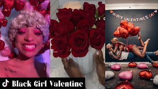 Black Girls Celebrate Valentines Day  Black Girl TikTok [upl. by Sualokcin646]