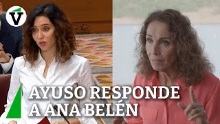 Ayuso responde a Ana Belén por su ataque en Lo de Évole [upl. by Einnol]