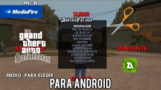 COMO INSTALAR EL CLEO MOD PARA GTA SAN ANDREAS ANDROID BIEN EXPLICADO POR MEDIAFIRE [upl. by Goldner227]