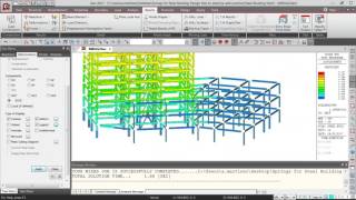 Steel Building Design Comparison Fixed vs Soil Springs [upl. by Phina]