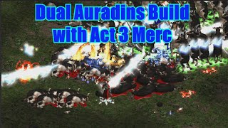 Project Diablo 2 Build Guide  Dual Auradins with Act 3 Merc [upl. by Gnut]