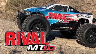 Team Associated RIVAL MT10 Off Road Monster Truck [upl. by Ellehcar]