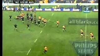 Wallabies Greatest Trys Against The All Blacks [upl. by Bjorn]