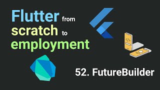 Free Flutter Course From Scratch to Employment  Lesson 52 FutureBuilder  Flutter Tutorial [upl. by Anitsihc698]