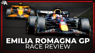 F1 2024 Emilia Romagna GP Review  Too Late for McLarens Charge on Red Bull [upl. by Eisso830]