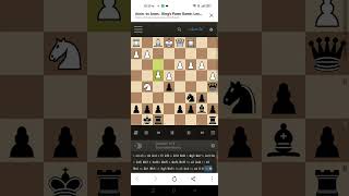 Kings pawn game  Leonardis variation  Two Rooks checkmate [upl. by Ethbun45]