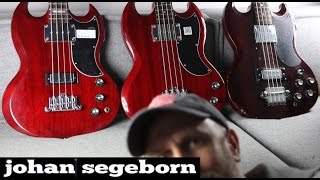 3 Gibson SG EB Bass Shootout  Gibson Vs Epiphone Vs Stagg [upl. by Casimire]