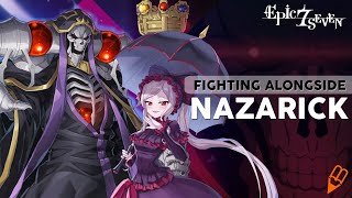 Eerie Underground Ruins Level 4 with AINZ SHALLTEAR SCHURI and TG  Epic Seven [upl. by Ennayrb]