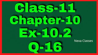 Ex102 Q16 Class 11  Straight Lines  NCERT Math [upl. by Arahahs]