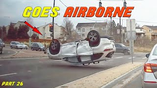 INSANE CAR CRASHES COMPILATION  Best of USA amp Canada Accidents  part 26 [upl. by Narcis]