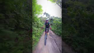 Fun ride with polygon D7 polygon mtb insta360 [upl. by Kahcztiy]