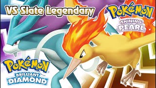 Pokémon Brilliant Diamond amp Shining Pearl  Slate Legendary Battle Music HQ [upl. by Alyakim]