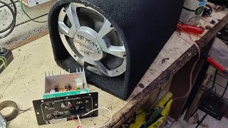 Car Bass Tube Repair No sound problem fix part 1 [upl. by Bilow]