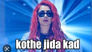 JASMINE SANDLAS NEW SONG KOTHE JIDA KAD [upl. by Eidnar]