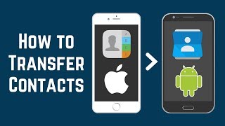 How to Transfer Contacts from iPhone to Android [upl. by Dnalyk]