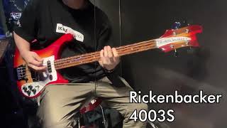 【Ikebe BSound Check】Rickenbacker 4003S【試奏動画】 [upl. by Terrene]