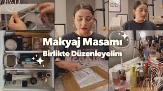 Makyaj Masamı Birlikte Düzenleyelim 📐🛍️🧽 İkea Lennart Keson Kurulumu Çekmece Düzenleme [upl. by Petracca742]