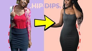 How I got super wide hips  Home workout for Hip Dips [upl. by Tansey]