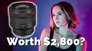 Canon RF vs EF  85mm f12 L Lens Challenge [upl. by Launam]