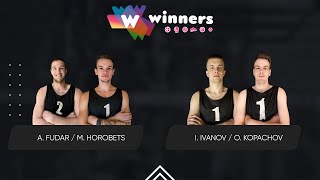 Winners Beach Volleyball Men A Fudar  M Horobets  I Ivanov  O Kopachov 23102024 [upl. by Anaic]