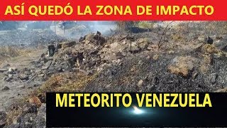 Así Quedó el Lugar Donde Cayó el Meteorito en Venezuela  Sismo en Honduras 53 [upl. by Aynahs]