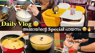 പുതിയ Table Set വാങ്ങി 👏🏻കഞ്ഞിShopping 🛍 🥰 Carrot Macroni Payasam recipe malayalam vlog malayalam [upl. by Berget]