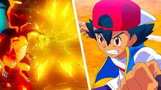 ASH VS LEON  Full Battle  Pokemon AMV [upl. by Legge]