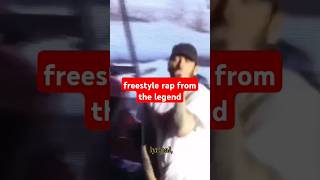 FREESTYLE RAP FROM THE LEGEND 🥶 eminem rap rapper hiphop [upl. by Carine]