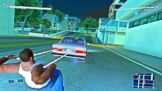 Spider man 2 leak Gameplay  GTA San Andreas [upl. by Annerol]