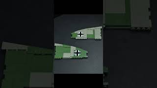 Really fast speed build  Junkers JU 87B Stuka  German dive bomber from WWII  COBI 5730 shorts [upl. by Nhguaval]