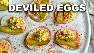 Classic Deviled Eggs  The Easiest Recipe [upl. by Schild581]