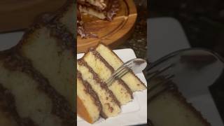 The Best Yellow cake with Chocolate frosting🎂recipe cake chocolate southerncooking soulfood [upl. by Hadley613]