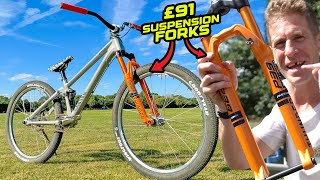 THESE MTB FORKS COST £91 ON ALIEXPRESS  WILL THEY BREAK [upl. by Aenej268]