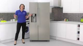 Haier HRF628IF6 2Door Side By Side American Fridge Freezer [upl. by Tasia170]