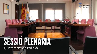 Sessió extraordinària del Ple de Polinyà 29102024 [upl. by Anamor]