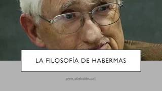 La filosofía de Habermas [upl. by Anaihs125]