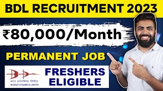 BDL Recruitment 2023 🔥🔥  Latest Job Vacancy 2023  Latest Job for Freshers  Fresher Jobs 2023 [upl. by Lanie283]