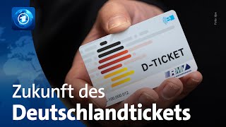 Finanzierung des Deutschlandtickets vorerst gesichert [upl. by Aracot]