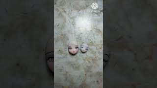 Then vs Now  Doll Head Size Comparison shortvideoclaypolmerclayartdiyclayarthandmadefimo [upl. by Garrek]