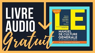 Livre Audio Gratuit Le Manuel de Culture générale  JeanFrançois Braunstein [upl. by Anikas]