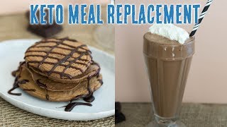 Keto Meal Replacement Mix  Pancake Recipe [upl. by Cai]