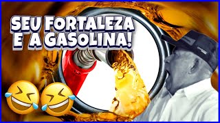 🤣 SEU FORTALEZA E A GASOLINA 😂 resenha videosengraçados humor tentenaorir viralvideo [upl. by Durwyn]