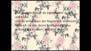 Herbert Grönemeyer  Glück Lyrics [upl. by Ylahtan]