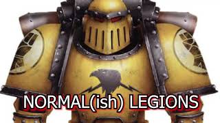 Talking to Primarchs Normal Legions vs Emperors Children  Warhammer 40k Meme [upl. by Eilrac]