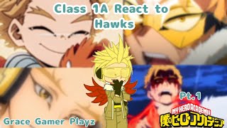 MHA Class 1A React To Hawks  Grace gamer playz  My Hero Academia [upl. by Harvey551]